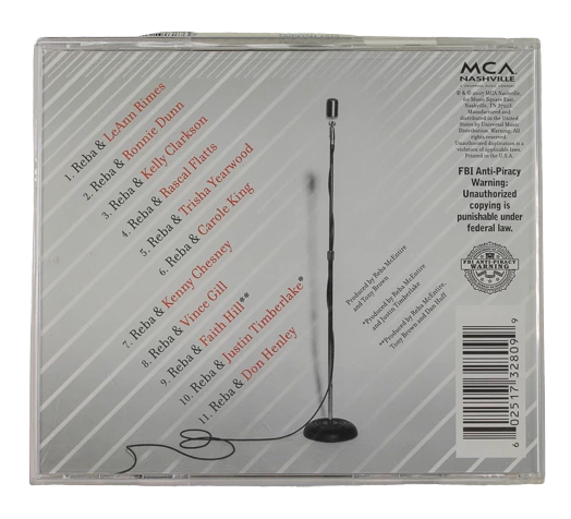 Reba Duets CD feat. LeAnn Rimes 2007 MCA Nashville Pre-Owned As Is