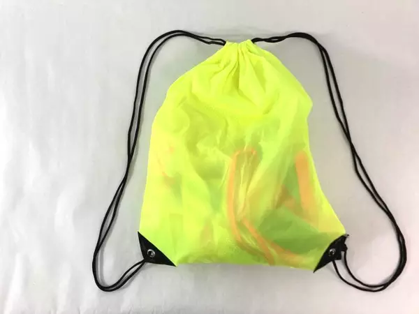 Lot of 2 Class 2 Safety Vests 2XL/3XL & Yellow Drawstring Bag - Open Road
