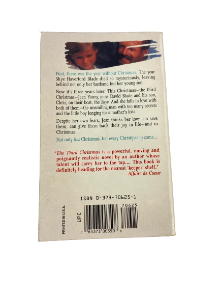 Vintage Margot Early The Third Christmas Paperback 1994 Harlequin Book