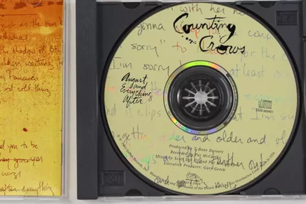 Counting Crows August And Everything After CD 1993 Pre-owned Broken Case