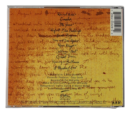 Counting Crows August And Everything After CD 1993 Pre-owned Broken Case