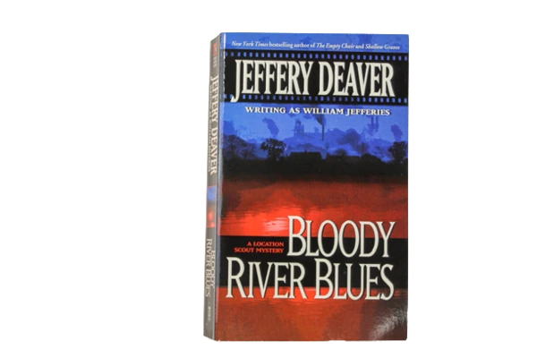 Bloody River Blues by Jeffery Deaver - 1993 Paperback Novel, Pre-Owned