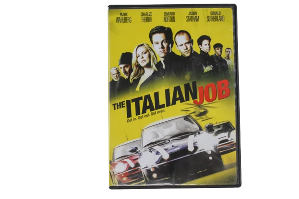 The Italian Job DVD 2003 Mark Wahlberg Donald Sutherland PG-13 Pre-Owned