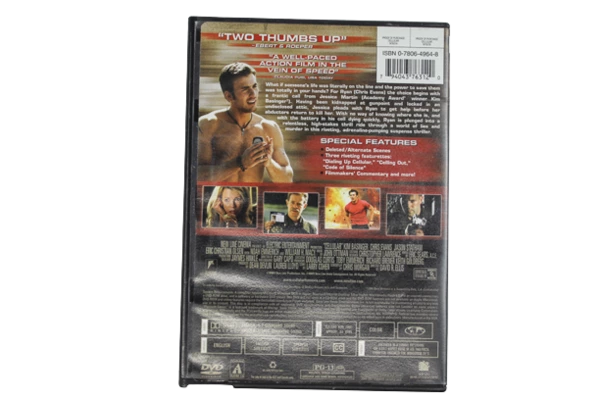 Cellular DVD Chris Evans New Line Platinum Series PG-13 Pre-Owned As Is