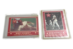 Lot of 2 Vintage 1983 Mike Schmidt Phillies Baseball Cards Collectibles