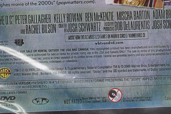 The O.C. Season 3 DVD Disc 7 Episodes 24 & 25 Warner Bros Pre-Owned