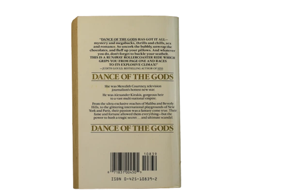 Dance of the Gods by Norma Beishir 1988 Berkley Paperback Pre-Owned Book