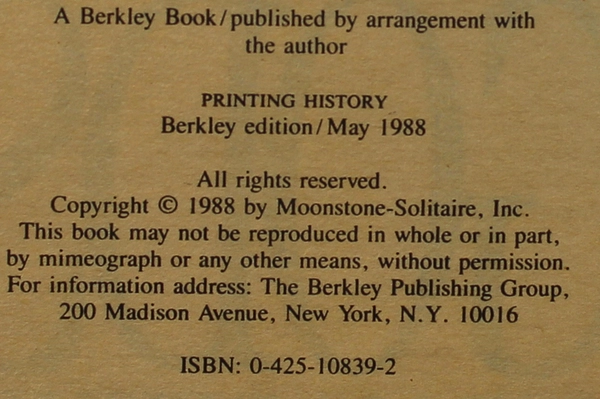 Dance of the Gods by Norma Beishir 1988 Berkley Paperback Pre-Owned Book