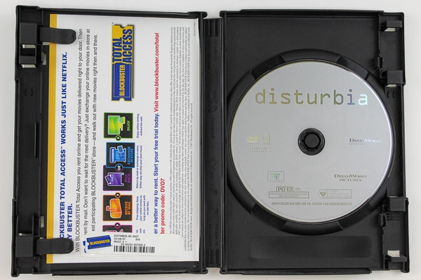 Disturbia DVD 2007 Widescreen Shia LaBeouf PG-13 Pre-Owned Untested