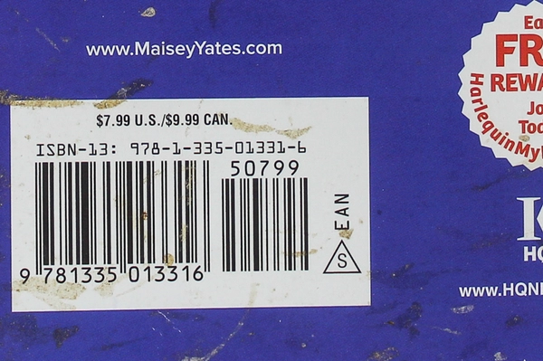 Christmastime Cowboy by Maisey Yates Paperback Novel 2017 Harlequin