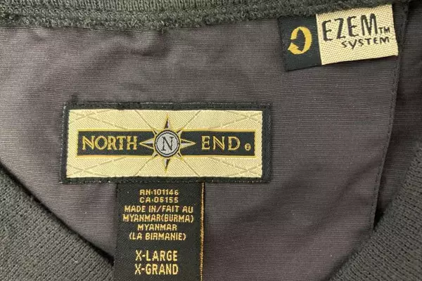 North End XL Black Sweatshirt with Removable Sleeves - Good Pre-Owned Condition