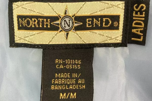 North End Liberty Northwest Women's M Baby Blue Long Sleeve Sweatshirt