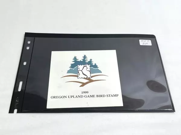 1999 Oregon Upland Game Bird Stamp P021520 Mint Never Hinged Collectible