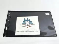 1999 Oregon Upland Game Bird Stamp P021520 Mint Never Hinged Collectible