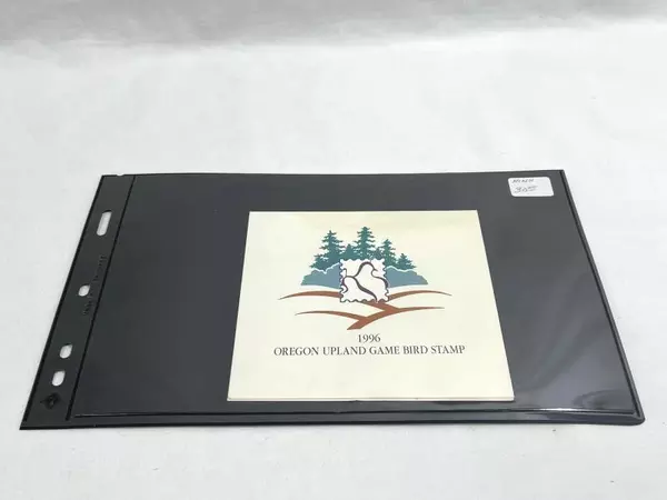 1996 Oregon Upland Game Bird Stamp Mint NH USA Collectible Wildlife Stamp