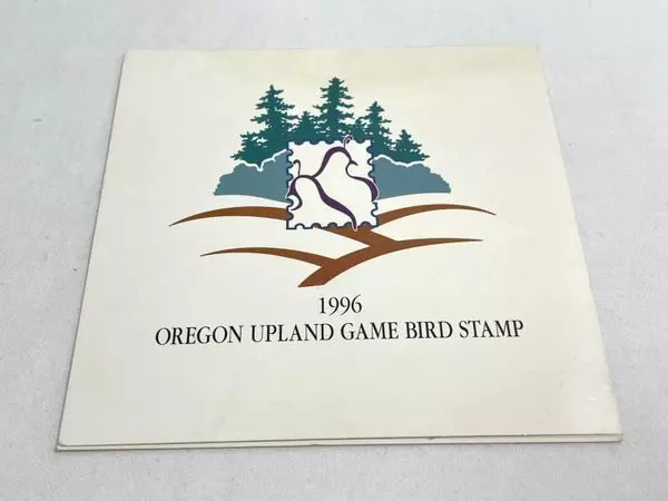 1996 Oregon Upland Game Bird Stamp Mint NH USA Collectible Wildlife Stamp