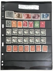 Lot of 33 Vintage Hungarian Stamps MNH Fine to Very Fine 1940 Collection