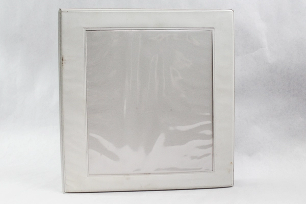 Avery Dennison 2" Frame View Binder White Pre-Owned with Stains, School Supply