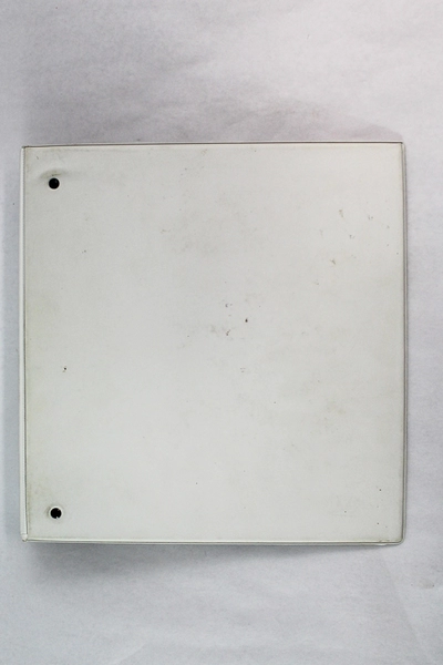Avery Dennison 2" Frame View Binder White Pre-Owned with Stains, School Supply