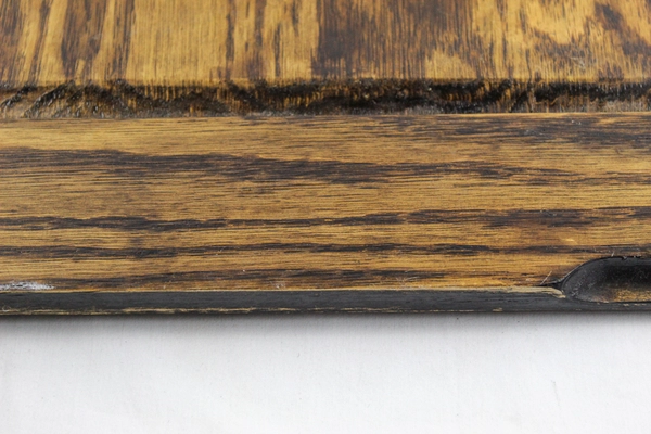 Farmhouse Distressed Chalkboard Cupboard - Rustic Wood Message Board Decor