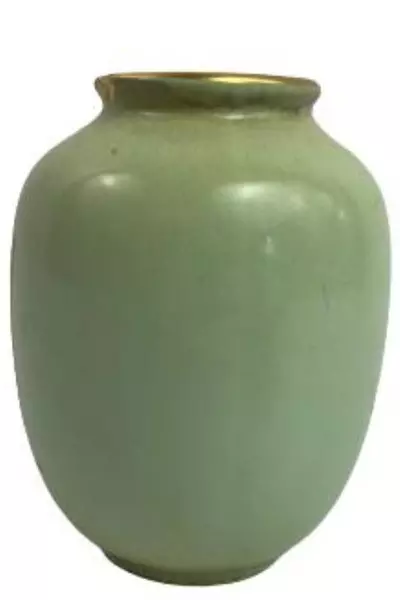 Vintage Rothenburg Ceramic Bud Vase Planter 4.5" Tall - Chip on Lip