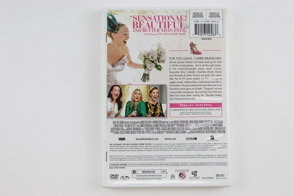 Sex And The City The Movie DVD 2008 NewLine Cinema Pre-Owned