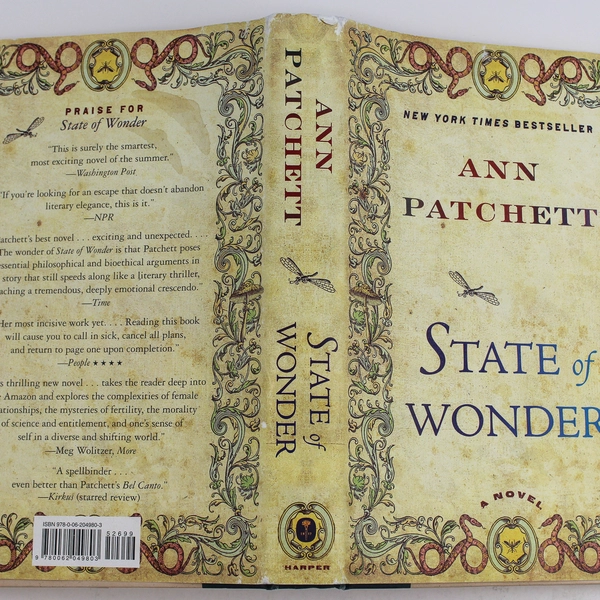 Ann Patchett State of Wonder Hardcover Novel 2011 Pre-Owned Book
