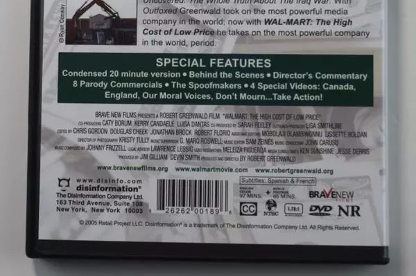 Walmart The High Cost of Low Price DVD Pre-Owned Untested As-Is