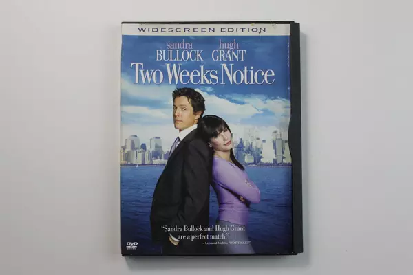 Two Weeks Notice Widescreen DVD 2002 Warner Bros Sandra Bullock Hugh Grant
