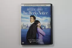 Two Weeks Notice Widescreen DVD 2002 Warner Bros Sandra Bullock Hugh Grant