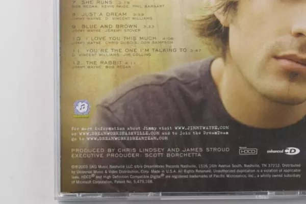 Jimmy Wayne CD 2003 SKG Music Pre-Owned Enhanced Audio Untested As Is