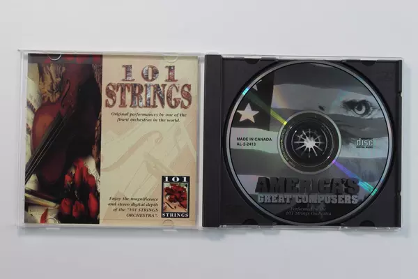 America's Great Composers CD 1996 by Madacy, Pre-Owned 101 Strings Music