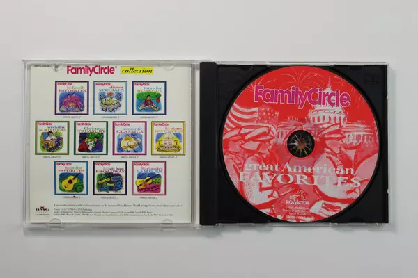 Great American Favorites Family Circle 1996 Music CD Pre-Owned As Is
