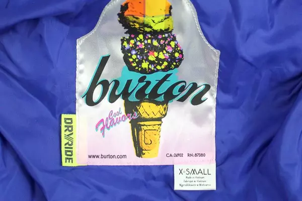 Burton Dry Ride Women's XS Hooded Vest Jacket Blue - Good Pre-Owned Condition