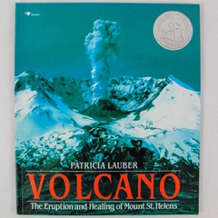 Vintage Patricia Lauber Volcano Paperback Book Newbery Honor 1993