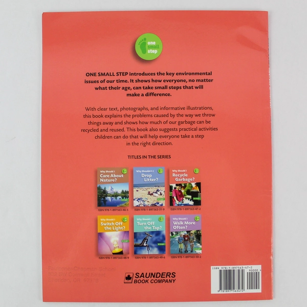 Why Should I Recycle Garbage? by M.J. Knight, 2009 Paperback