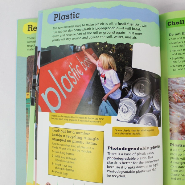 2009 Waste and Recycling by Sally Hewitt - Crabtree Publishing Book