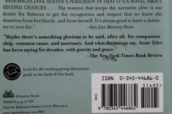 Back When We Were Grownups by Anne Tyler Paperback Novel 2002 Pre-owned