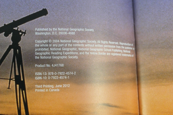 Earth Science Stars and Galaxies by Ellen Fried PB National Geographic 2004