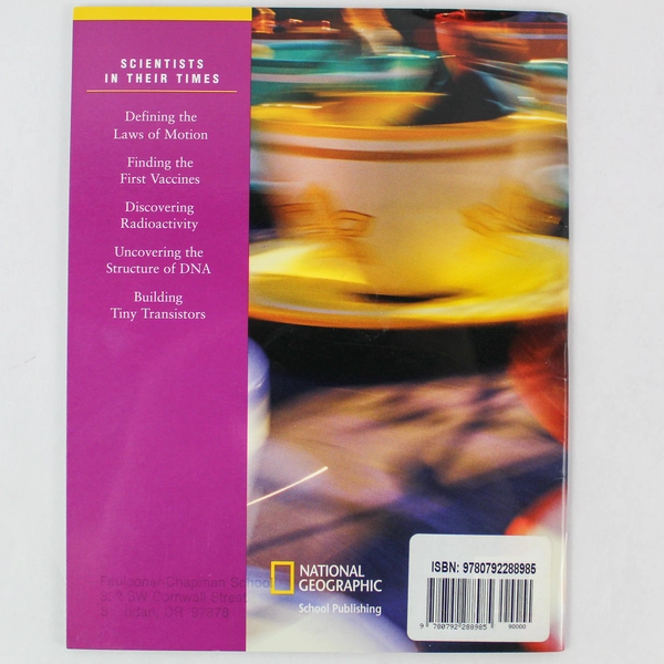 Defining the Laws of Motion by Glen Phelan National Geographic Book 2003