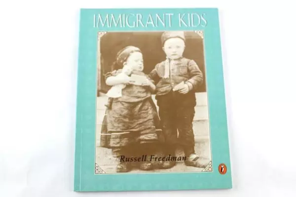 Vintage Immigrant Kids by Russell Freedman Puffin Paperback Book 1995