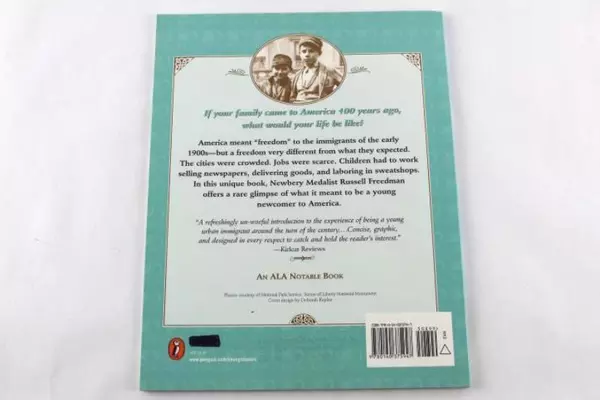 Vintage Immigrant Kids by Russell Freedman Puffin Paperback Book 1995