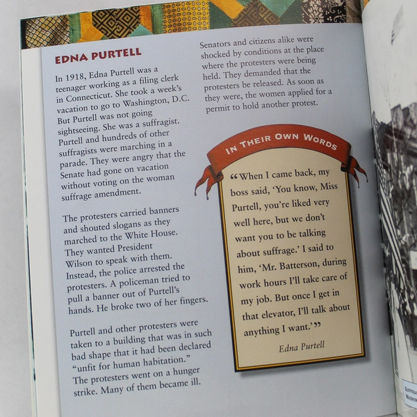 Votes For Women Ann M Rossi National Geographic PB Book 2003