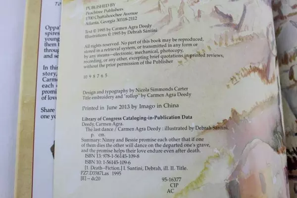 The Last Dance by Carmen Agra Deedy HC Book 2013 - Good Condition