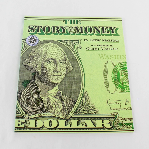 Vintage The Story Of Money Betsy Maestro Mulberry Paperback Book 1993