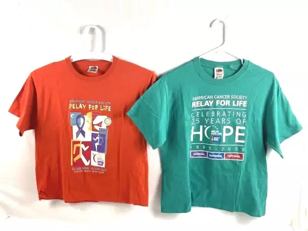 Lot of 4 Relay For Life T-Shirts Women’s Size M American Cancer Society