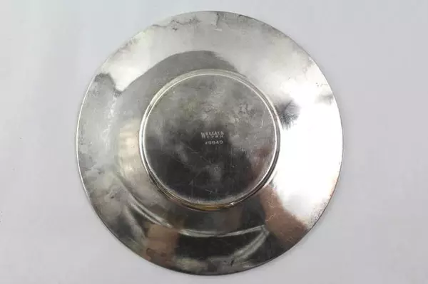 Vintage Wallace EPWM Silver Plate Gravy Boat Underplate V8840 7" Diameter