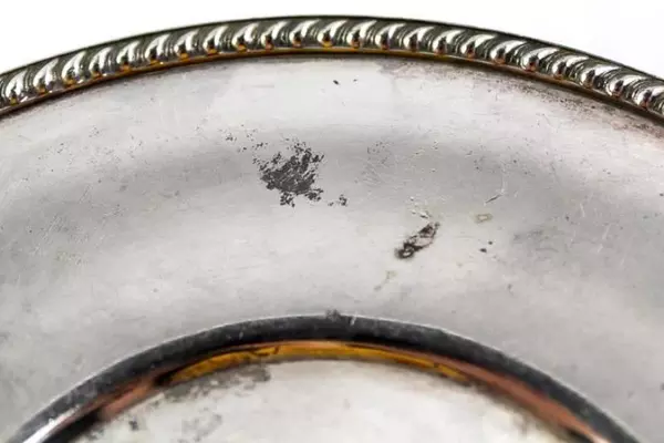 Vintage Wallace EPWM Silver Plate Gravy Boat Underplate V8840 7" Diameter