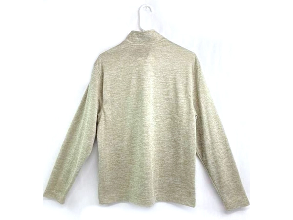 Van Heusen Men's Medium Beige Classic Fit Pullover Sweatshirt Long Sleeve