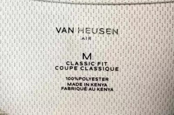 Van Heusen Men's Medium Beige Classic Fit Pullover Sweatshirt Long Sleeve